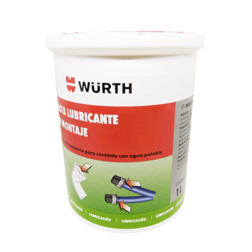 PVC and PE elastic seals lubricant 1 liter WURTH