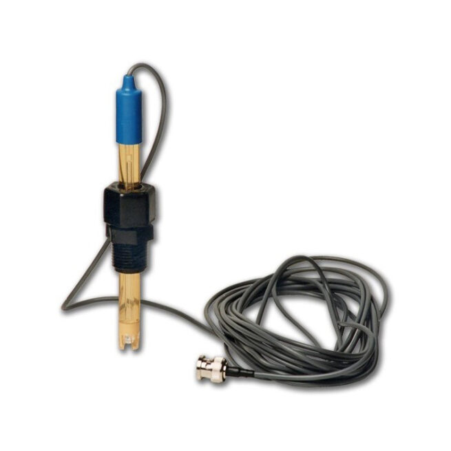 Sonda CE roscada com conector (4 eletrodos)