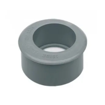 Sanitary PVC reducing cap ø160mm-ø110mm male gray