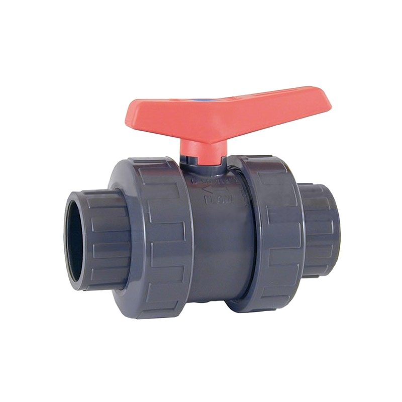 Válvula bola PVC ø25mm serie standard CEPEX Válvula bola PVC ø63mm 3 vías JIMTEN