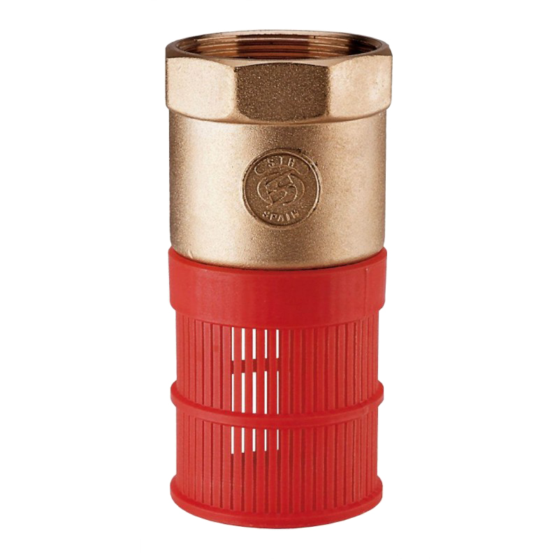 Válvula de pie retención 3” latón Válvula de pie retención 4'' latón