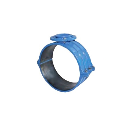 Ductile iron collar ø125mm, flange outlet DN50 / 65