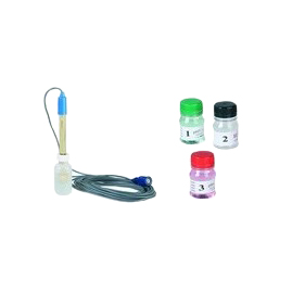 Electrodo pH con soluciones de calibración R:36004