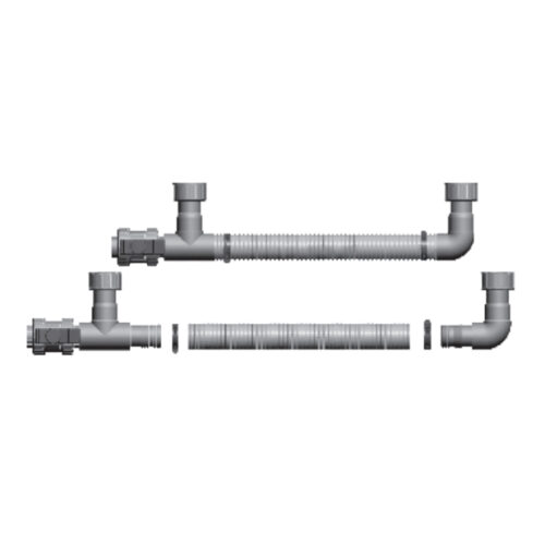 Basic element with valve for water tank