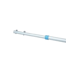 Embout tuyau PVC souple Ø50mm bleu R: 01386