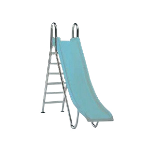 Straight pool slide, height 1,80m R: 00082