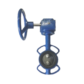 Cast iron butterfly valve DN100 cast disc reducer. GA