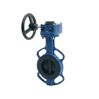 Cast iron butterfly valve DN100 cast disc reducer. VAMEIN