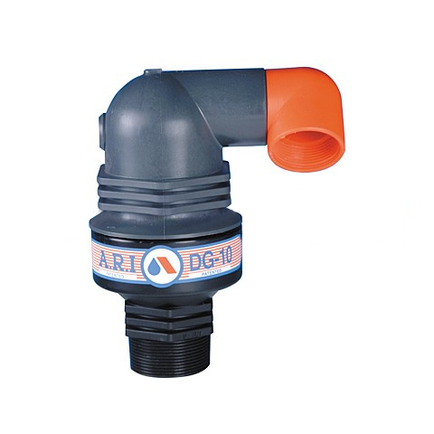 BARAK DG-10 RM 2 '' tri-functional gray plastic air valve PN10
