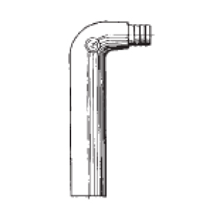 Water intake elbow 1 '' model CTA-A / C aspersion
