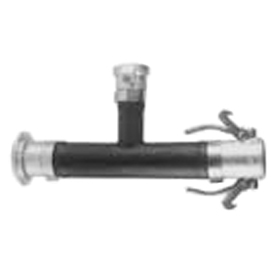 Spray tube hook coupling ø50mm 6atm. 3m