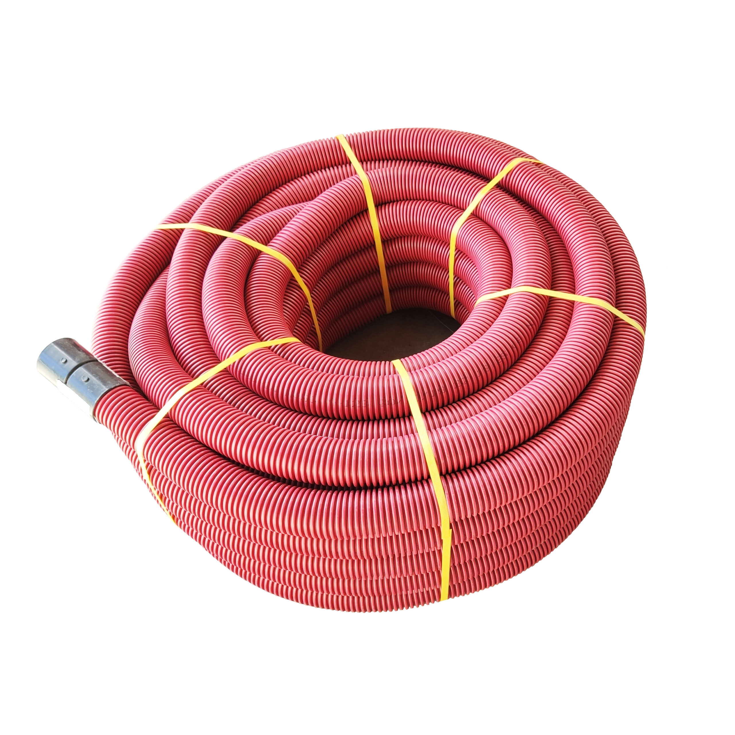 Tubería PE corrugado doble pared ø50mm R50m Tubo PE corrugado doble pared ø125mm barra