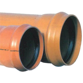 Tubo de saneamento de PVC ø160mm SN2 compacto