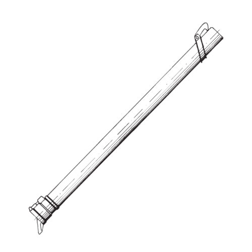 36 '' TUC-3 type aluminum spray tube, 6m bar