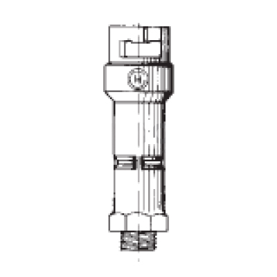 Water intake valve model VTA-B of 1