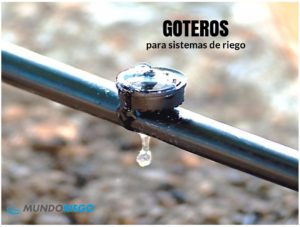Types of drippers for drip irrigation systems