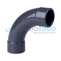 Curva PVC 90º ø50mm PN16 Curva PVC 90º ø50mm PN16