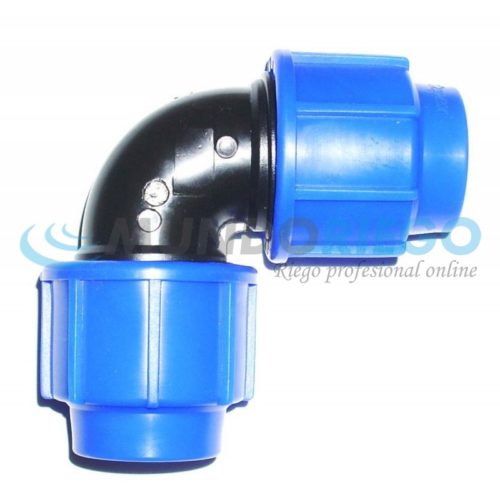 Codo PP 90º compresión ø63mm CEPEX Codo PP 90º compresión ø63mm CEPEX