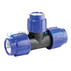 Te PP 90º compresión ø25mm CEPEX Te PP 90º compresión ø25mm CEPEX