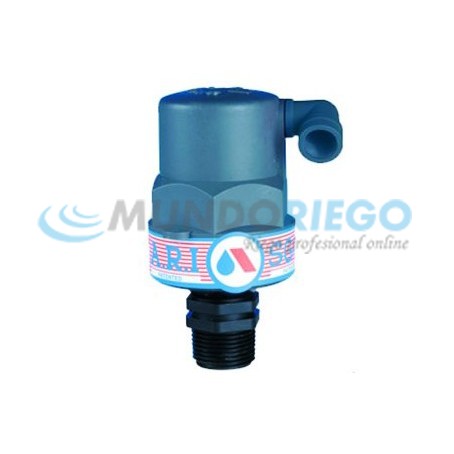 Ventosa SEGEV SG-10 R.M. 1'' plástico gris PN10 Ventosa SEGEV SG-10 R.M. 1'' plástico gris PN10