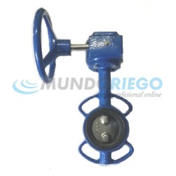Válvula mariposa fundición DN200 reductor disco inox. GA Válvula mariposa fundición DN200 reductor disco inox. GA