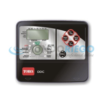 Programador TORO DDC 4 estaciones 220V AC Programador TORO DDC 4 estaciones 220V AC