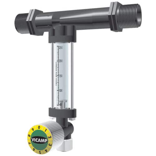 Injecteur Venturi valve PP 3mm x 3/4'' 8-40 litres