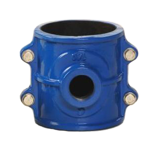 Ductile iron collar ø110mm, outlet 1 ''