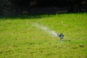 irrigação por aspersão