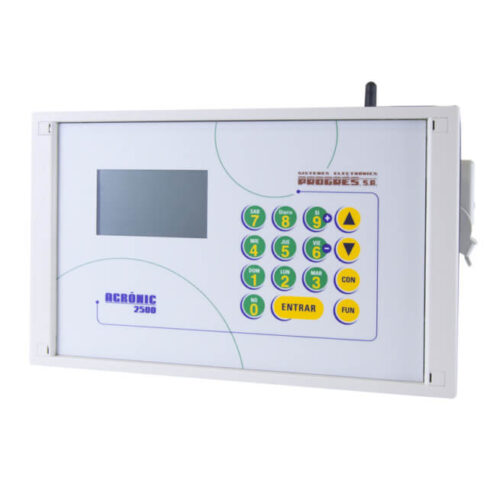 Agrónic 2518 12V DC double voltage flush-mounted programmer