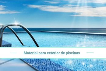 Material para exterior de piscinas y herramientas para su cuidado