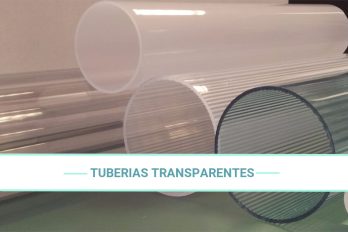 Tuberías de PVC transparentes